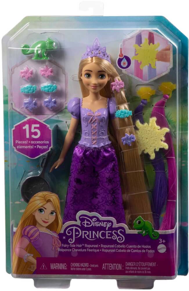 Mattel HLW18 Disney Princess Haarspiel Rapunzel