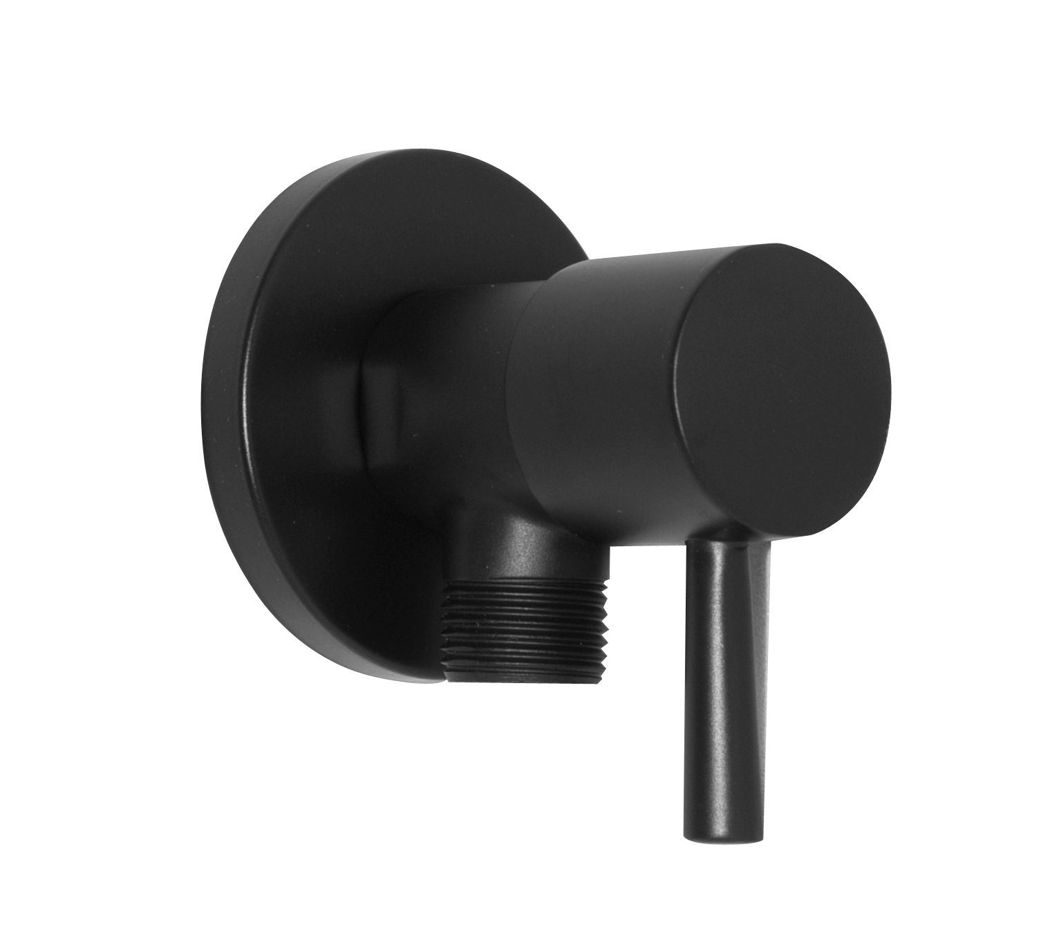 Saniclear Nero hoek stopkraan 1/2 x 1/2'' zwart