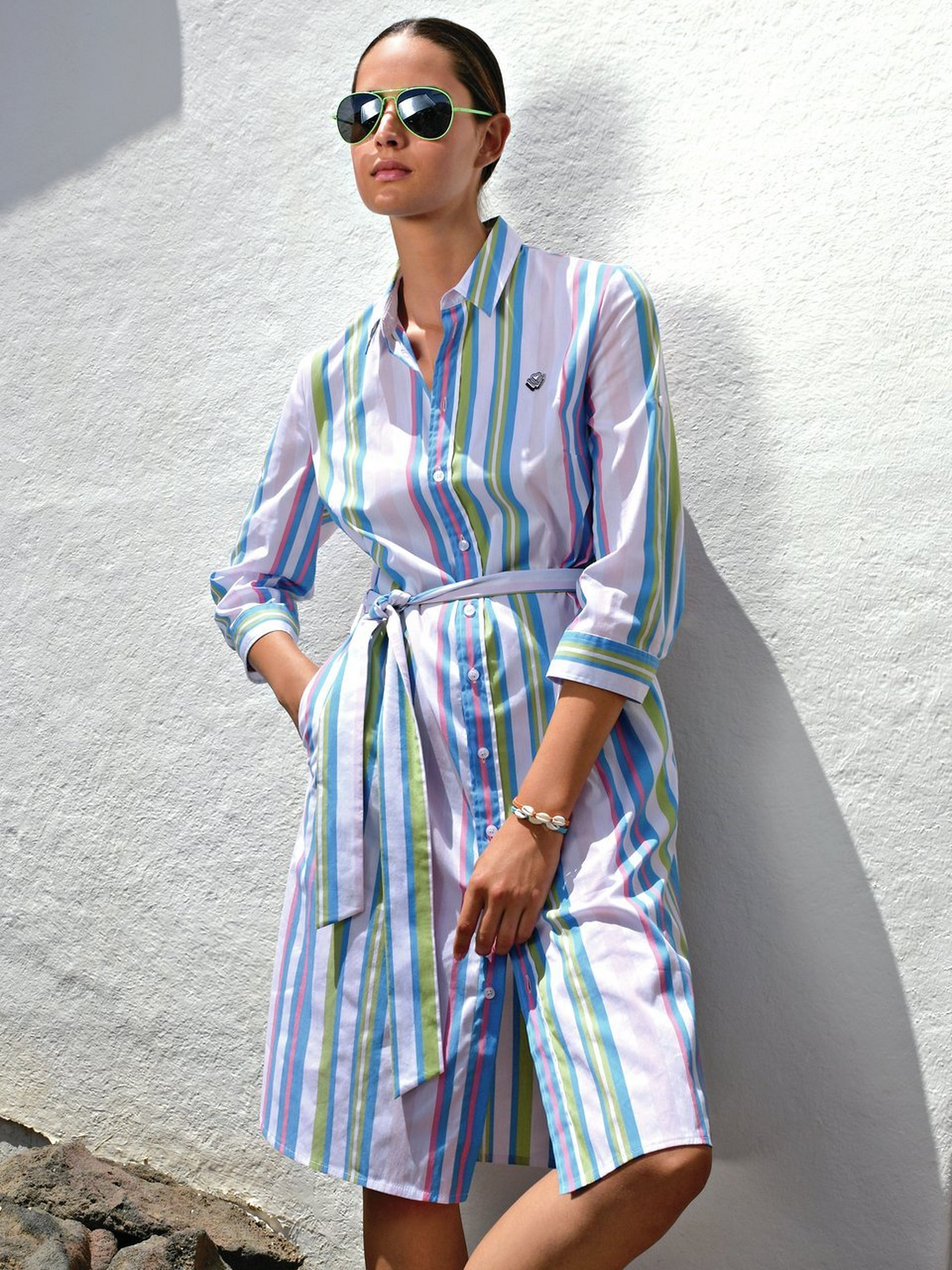 Kleid mit 3/4-Arm