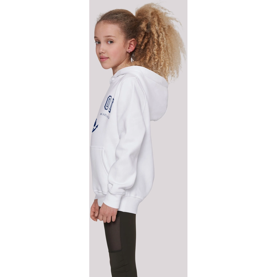 F4NT4STIC Hoodie Ahoi Knut & Jan Hamburg weiß