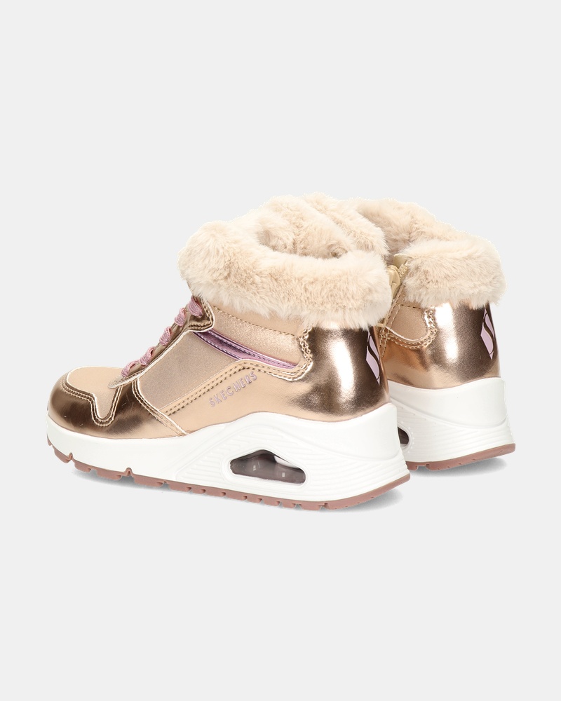 Skechers Uno Hoge sneakers  - goud