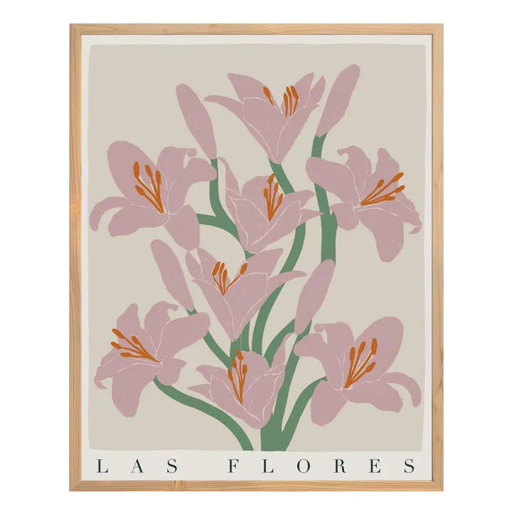 Carla Llanos Affiche Flower #6
