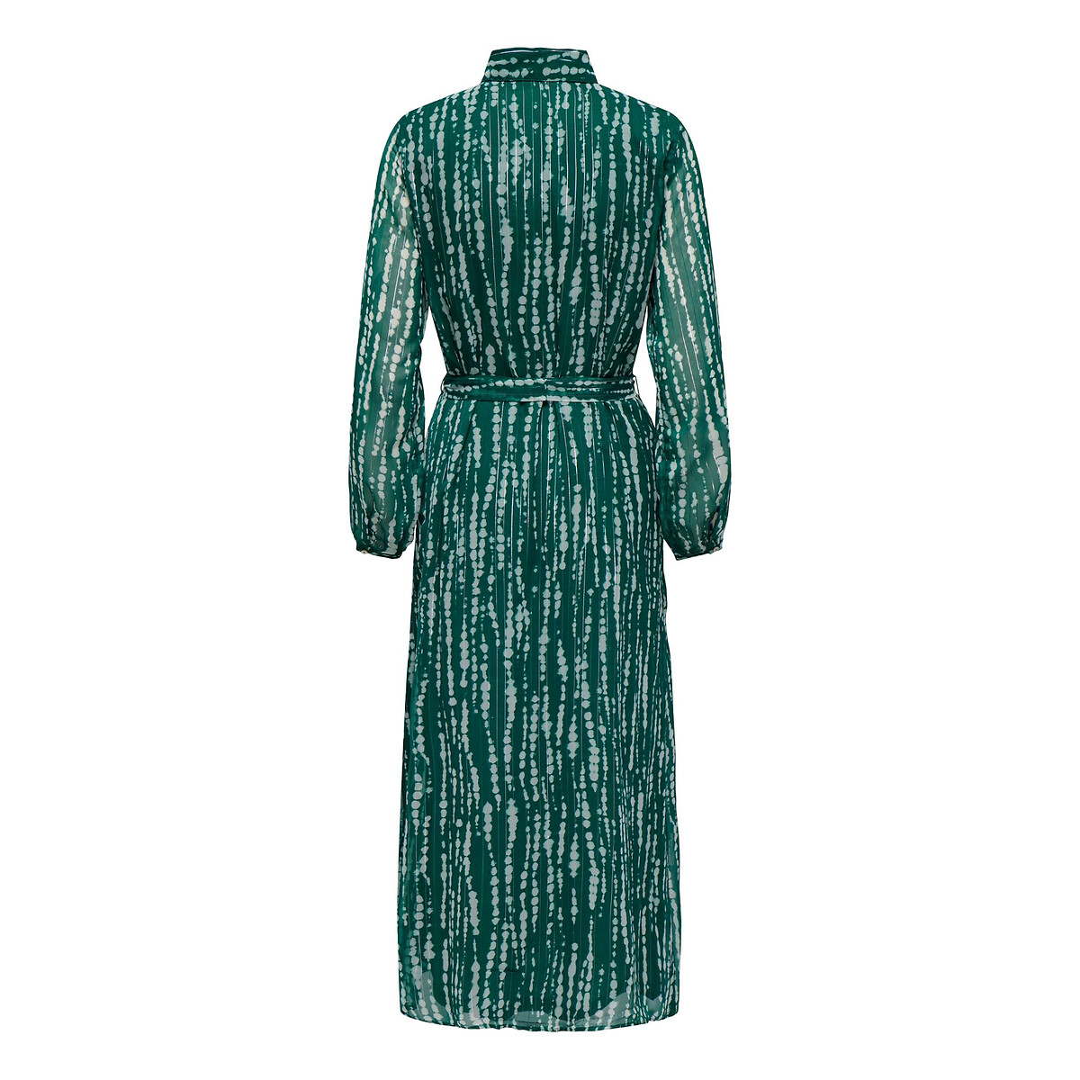 SOMENTE<br>Vestido camisa estampado