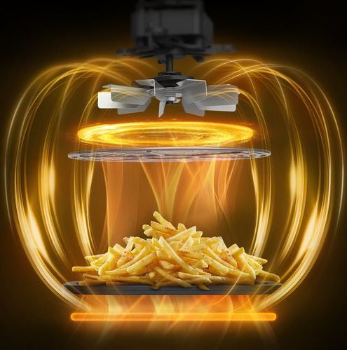 Tefal - Easy Fry XL Surface - Airfryer - Zwart - Rvs
