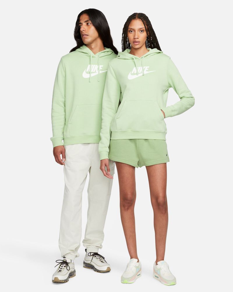 Sweat à capuche Nike Sportswear Club Fleece Vert Clair pour femme