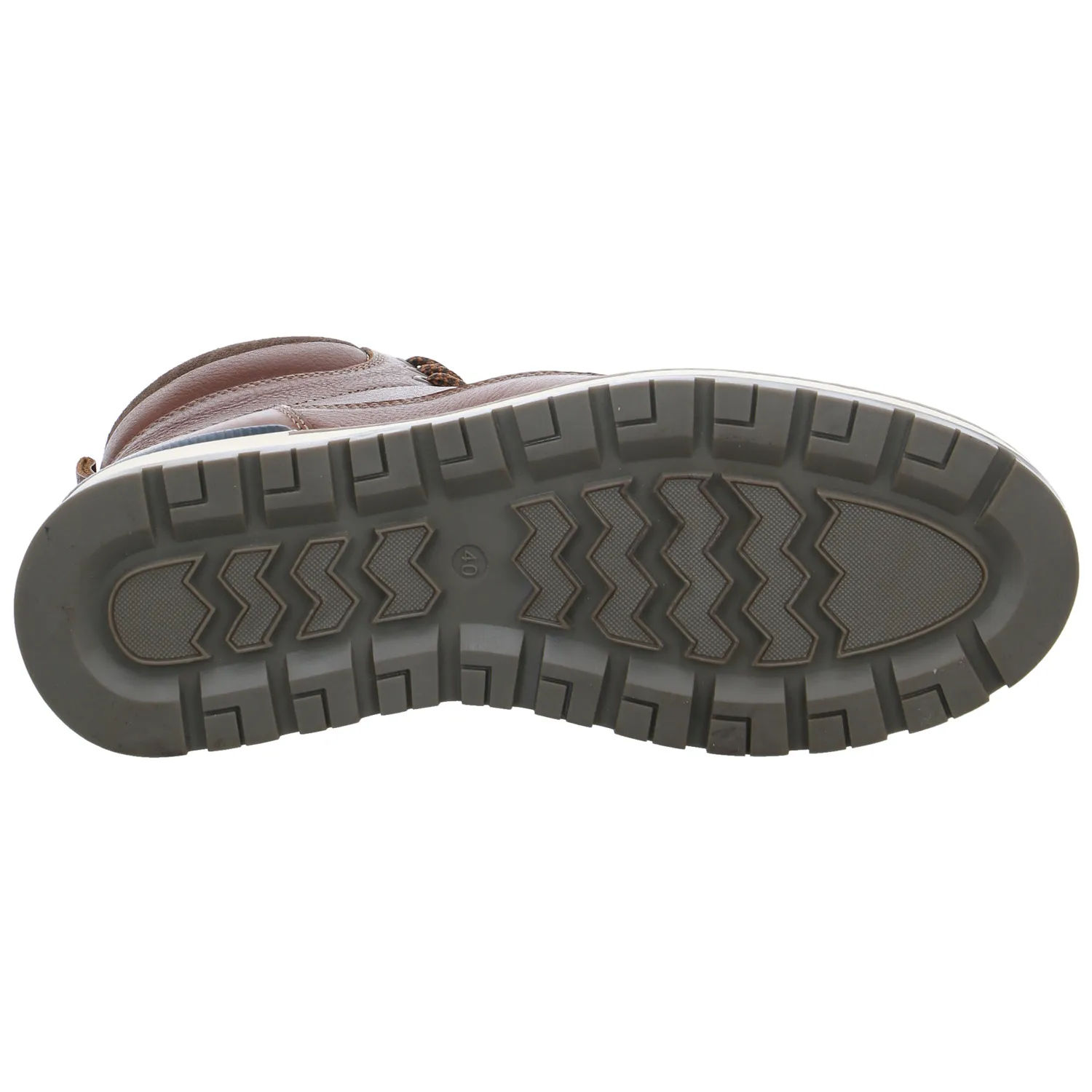 STONE WALK Winter-Boots Cognac Leder