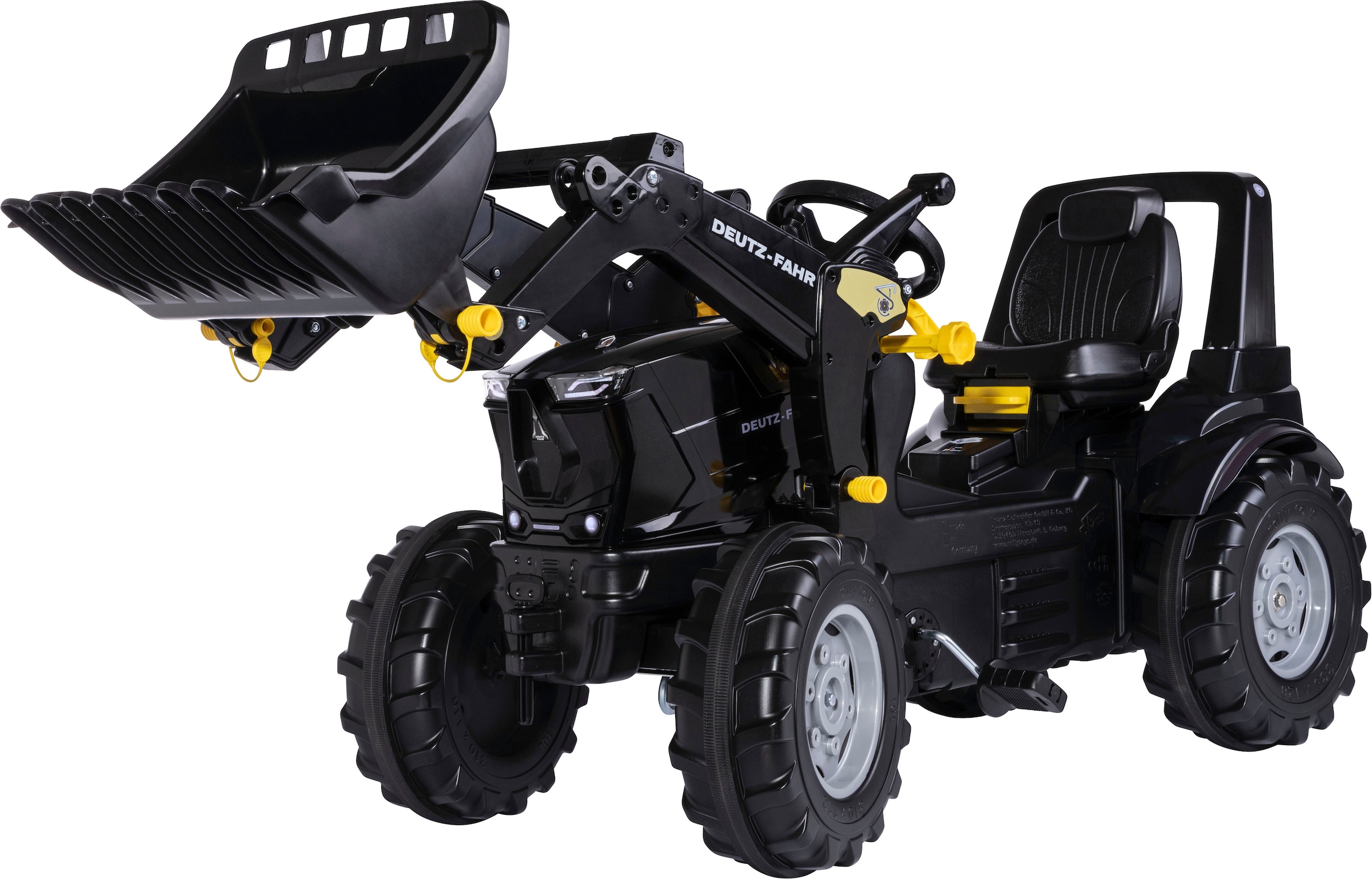 rolly toys® Trettraktor »rollyFarmtrac Premium II DF 8280 TTV Warrior« mit Frontlader, BxTxH: 150x54x75 cm