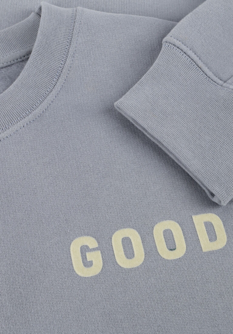 blauwe the goodpeople sweater lteddy