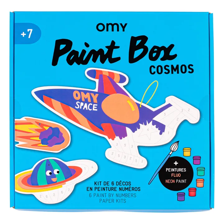 Omy Paint box - Cosmos | Bleu
