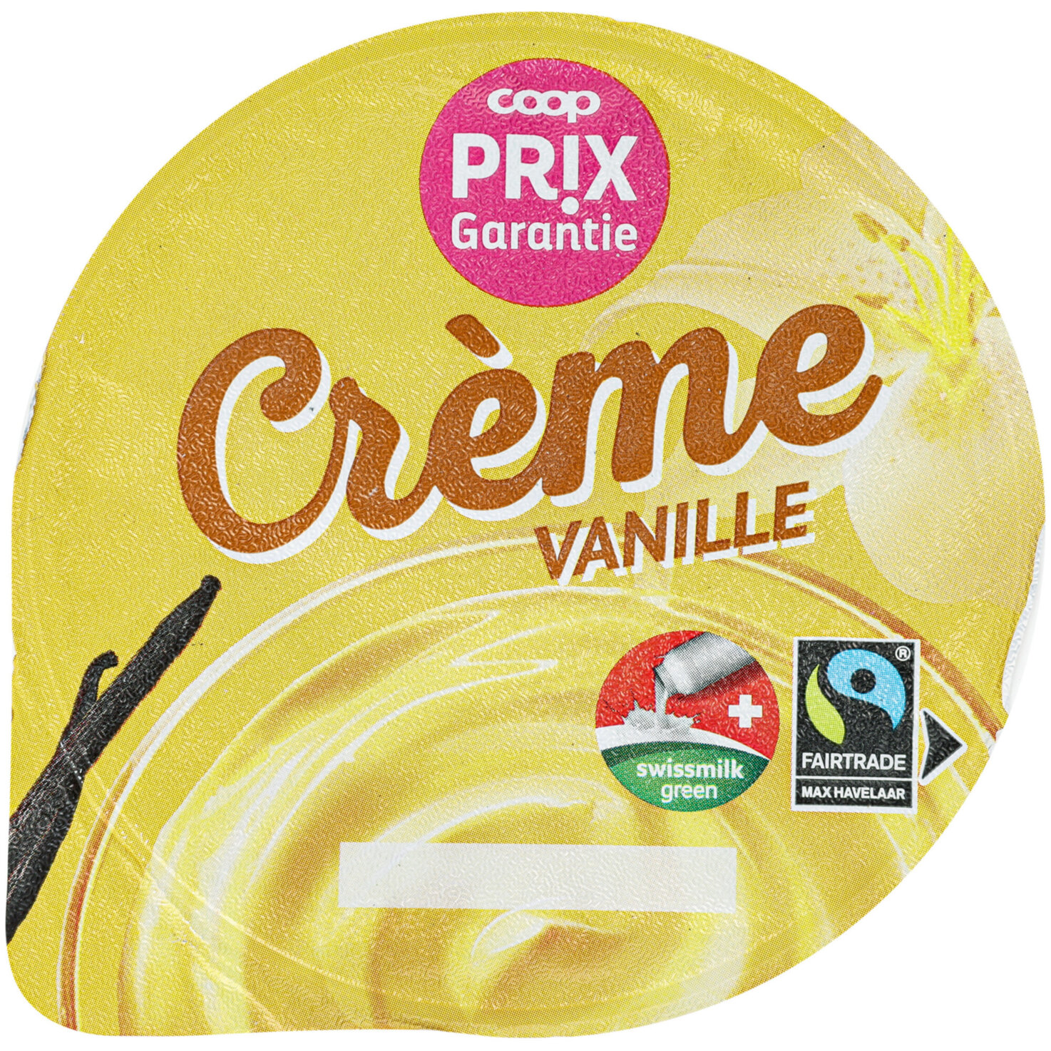 Prix Garantie Fairtrade Crème Vanille -