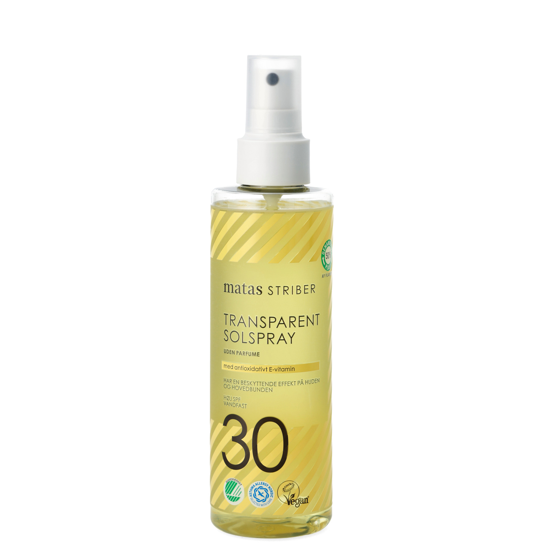 Matas Striber Transparent Solspray SPF 30 Uden Parfume 195 ml