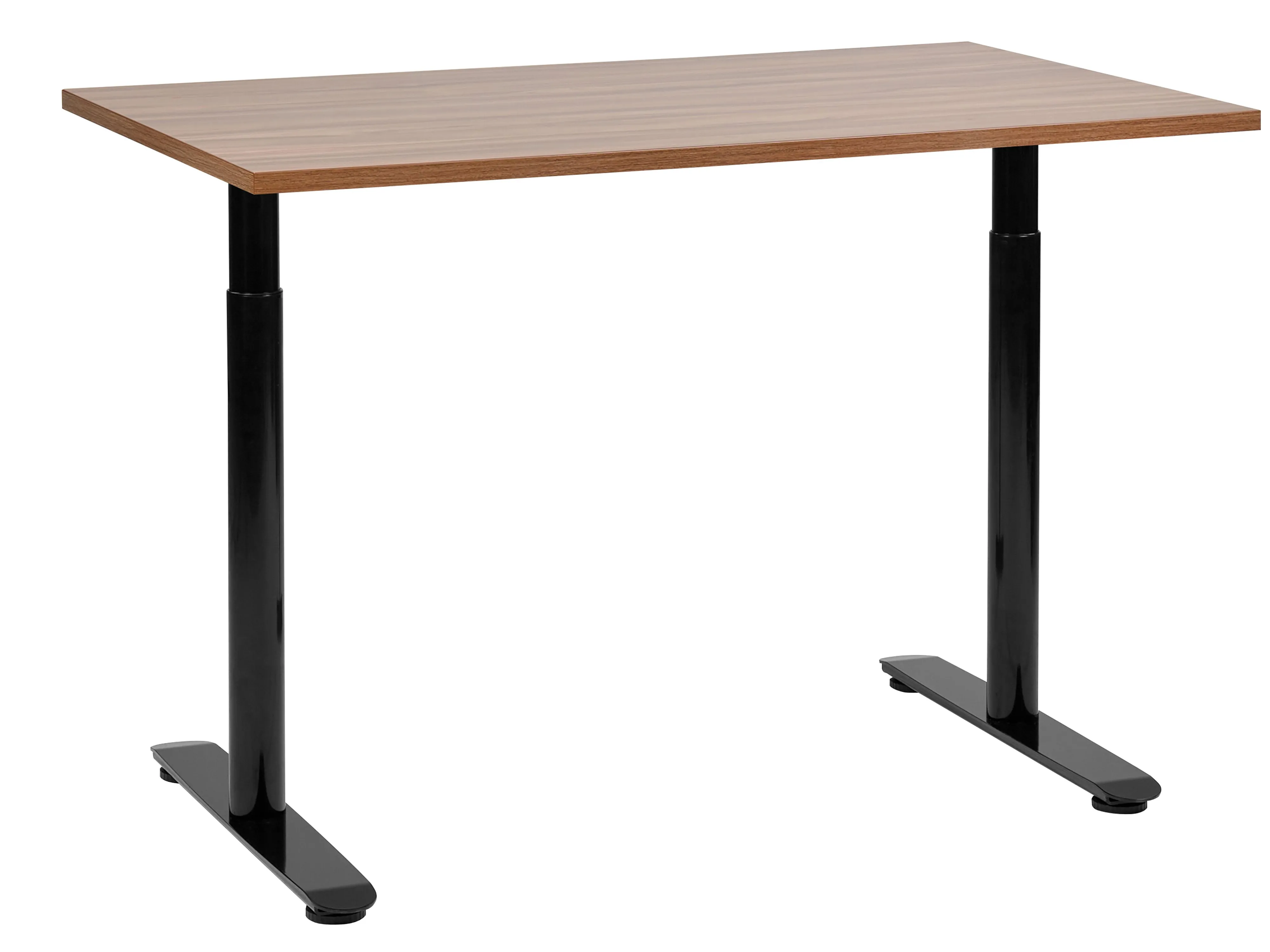 Handmatig verstelbaar sta-bureau DESTINAS Bruin/zwart 120 cm 72 cm