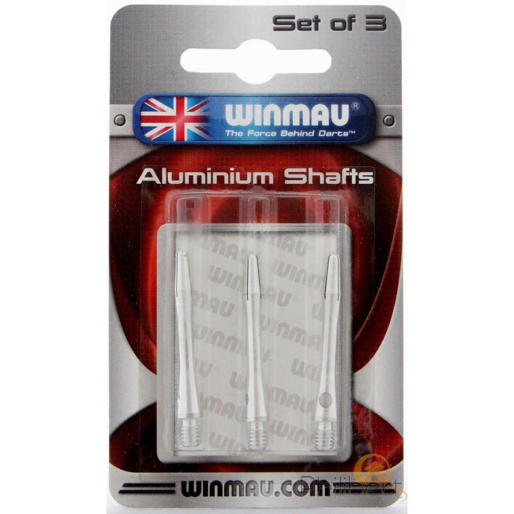 3 Embouts Alu Plain Short