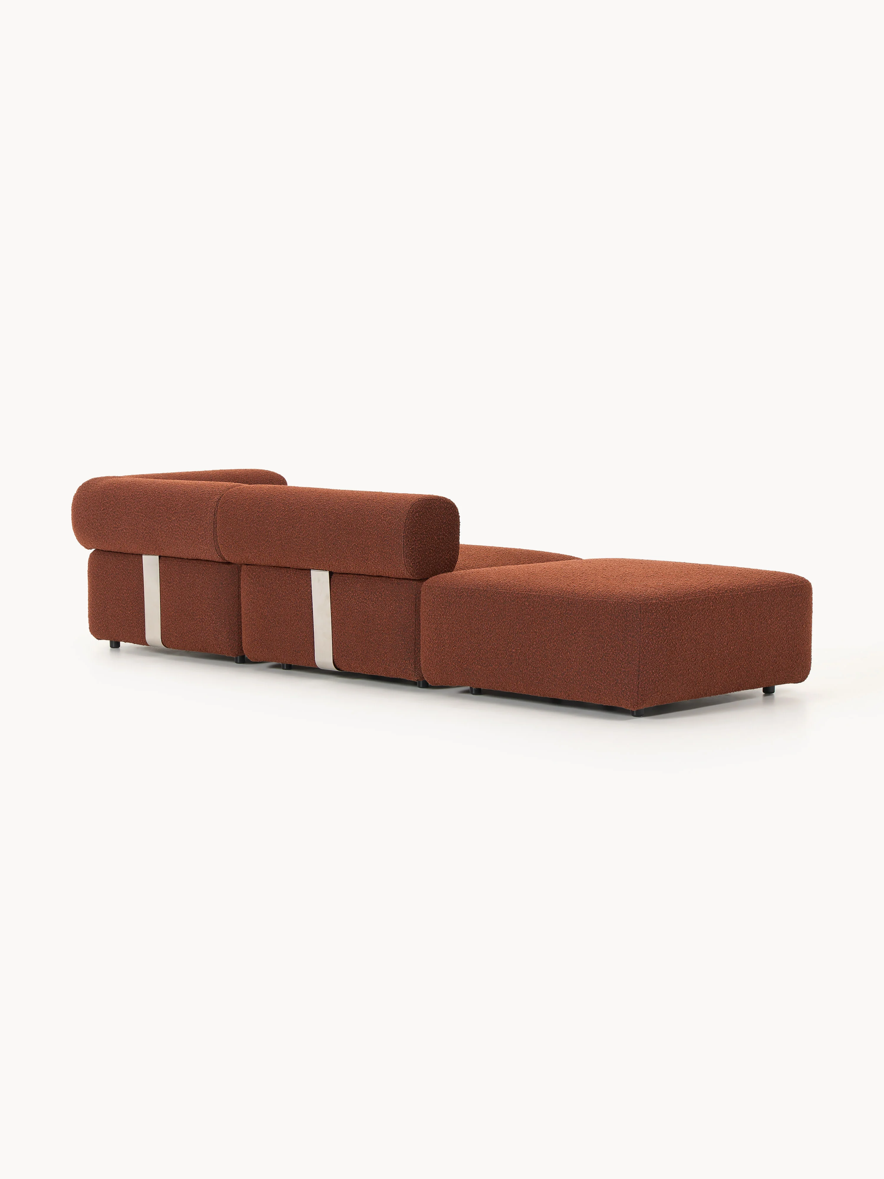 Modulaire bouclé poef Anton