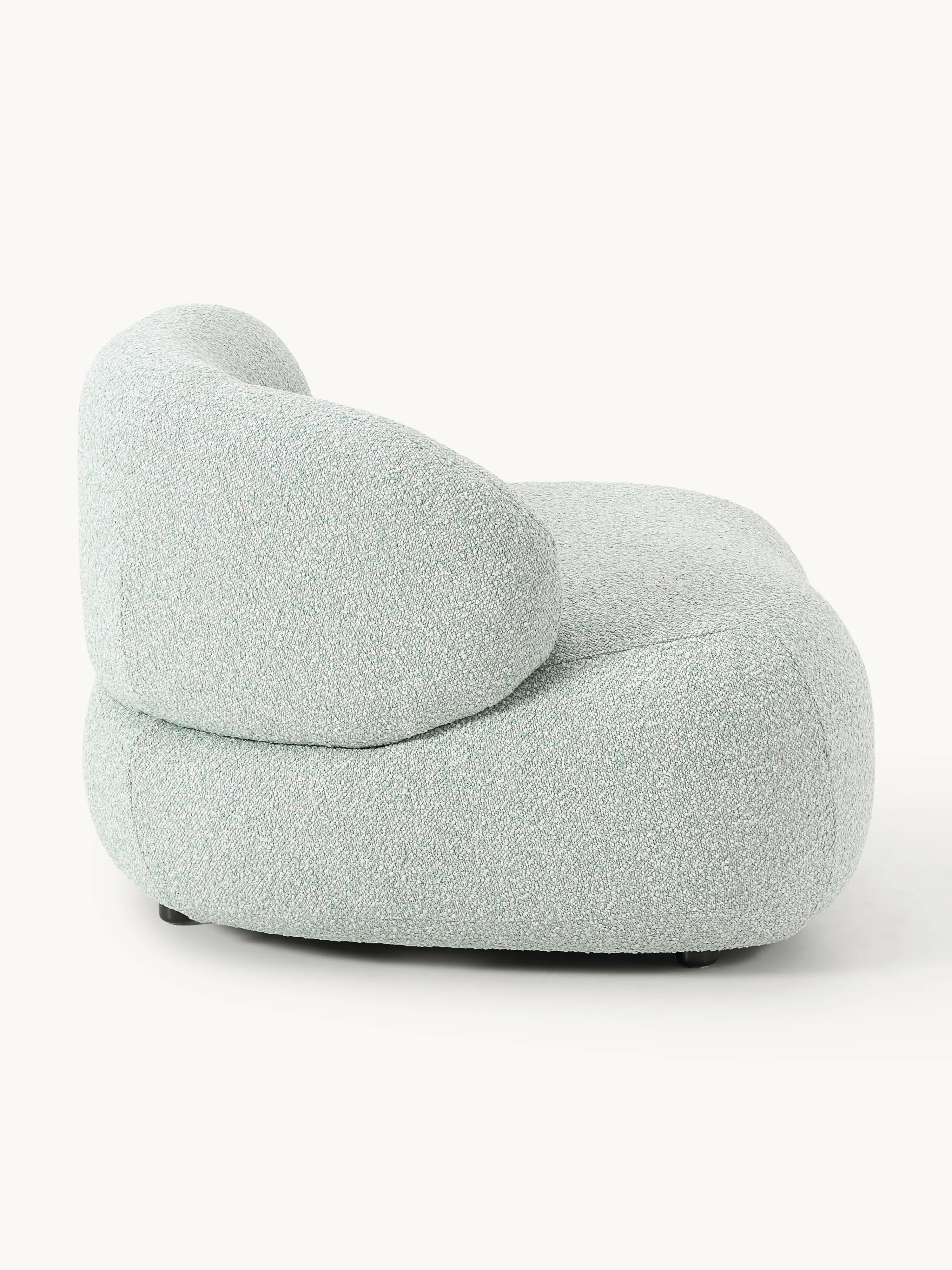 Bouclé loungefauteuil Alba