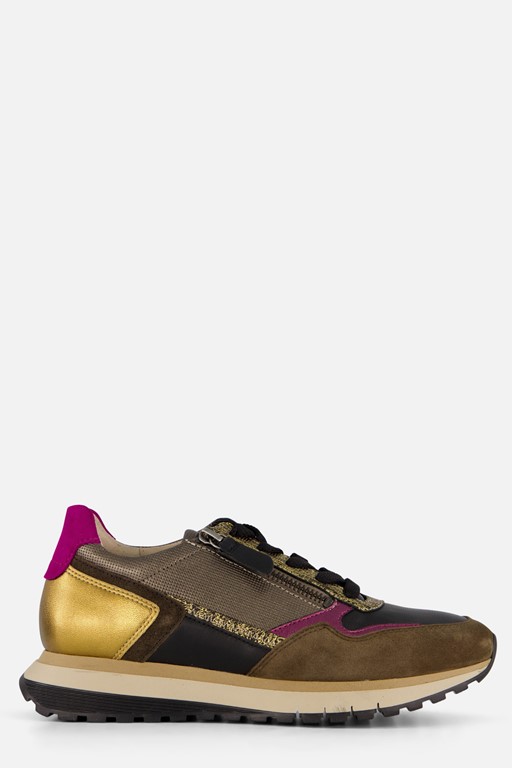 Gabor Sneakers zwart Suede