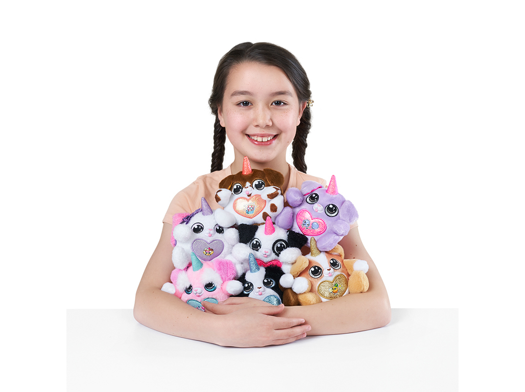 PELUCHE PUPPY CONCENTRA RAINBOCORNS S6 PEQUENO MODELOS SORTIDOS