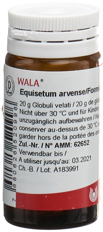 WALA Equisetum arvense/Formica Glob 20 g