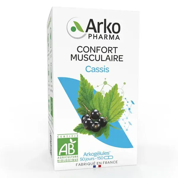 Arkopharma Arkogélules Groselha Preta Orgânica 150 cápsulas