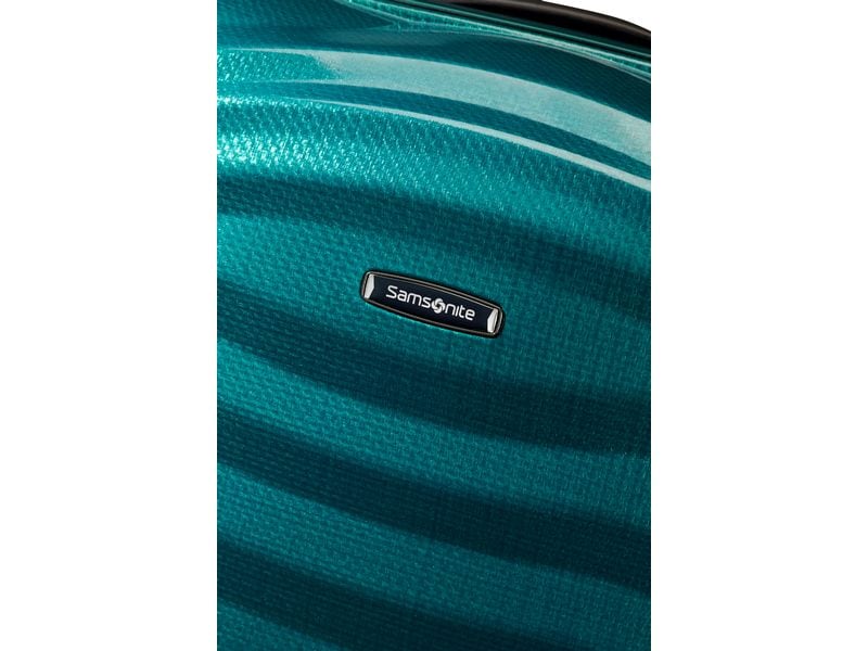 Samsonite Koffer Lite-Shock Spinner 81 Blau Reisekoffer