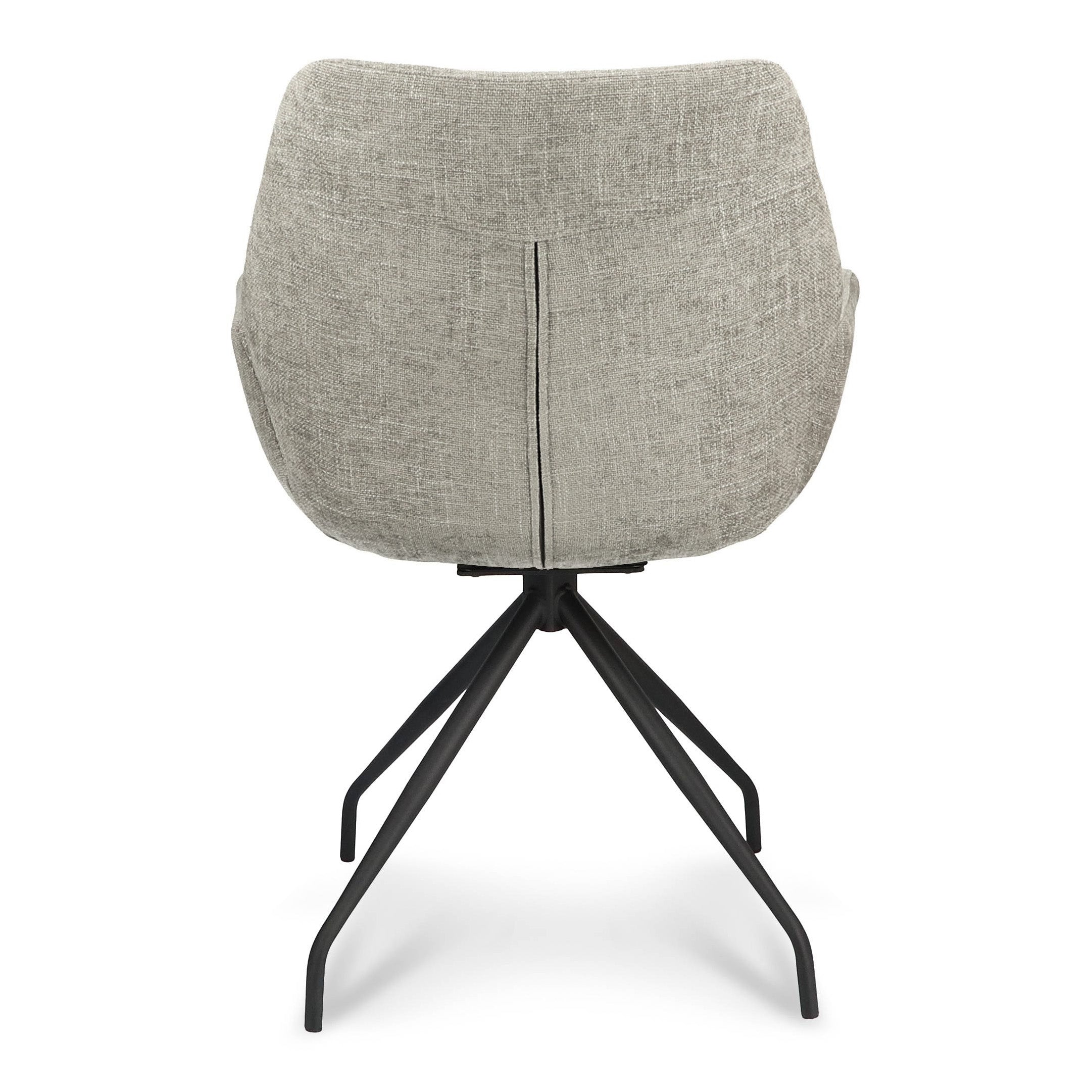 by fonQ  Cas Eetkamerstoel - Polyester - Taupe