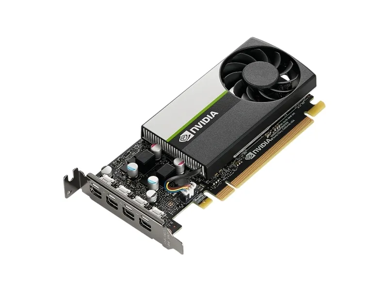 NVIDIA T1000 - grafikkort - 8 GB GDDR6 - PCIe 3.0 x16 lavprofil - 4 x Mini DisplayPort