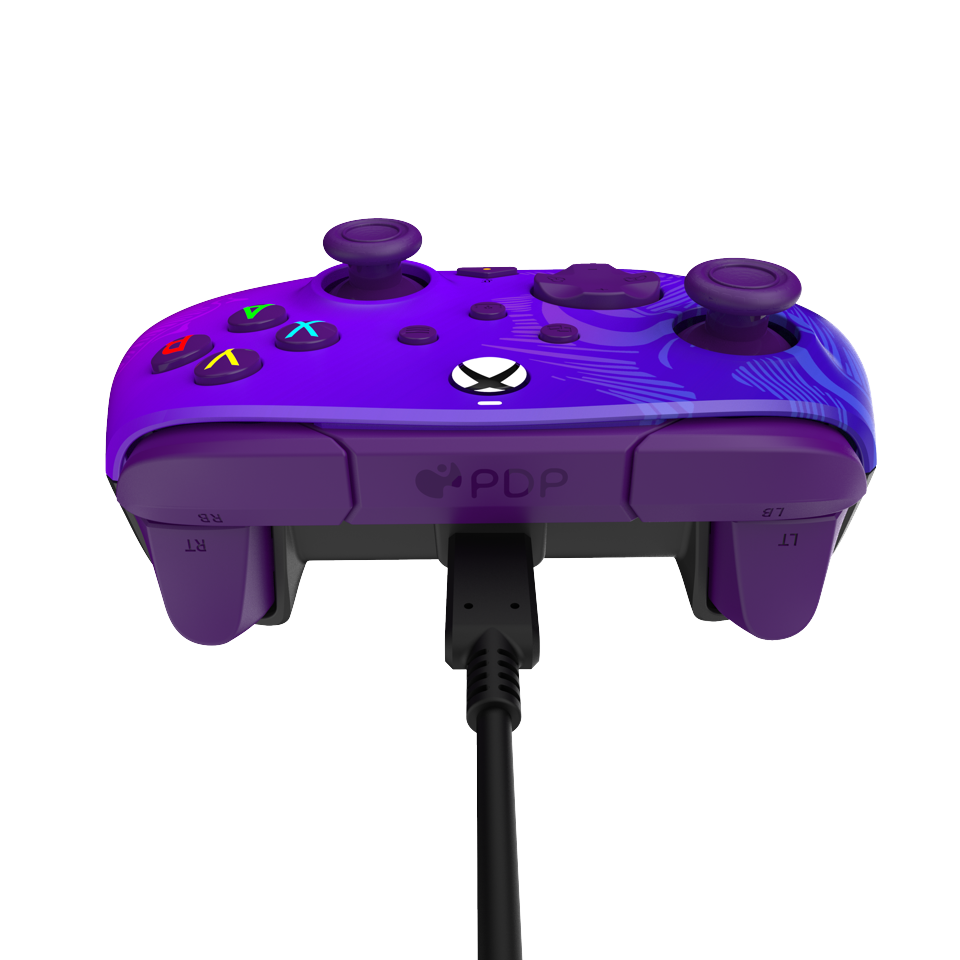 PDP Rematch Wired Controller - Purple Fade