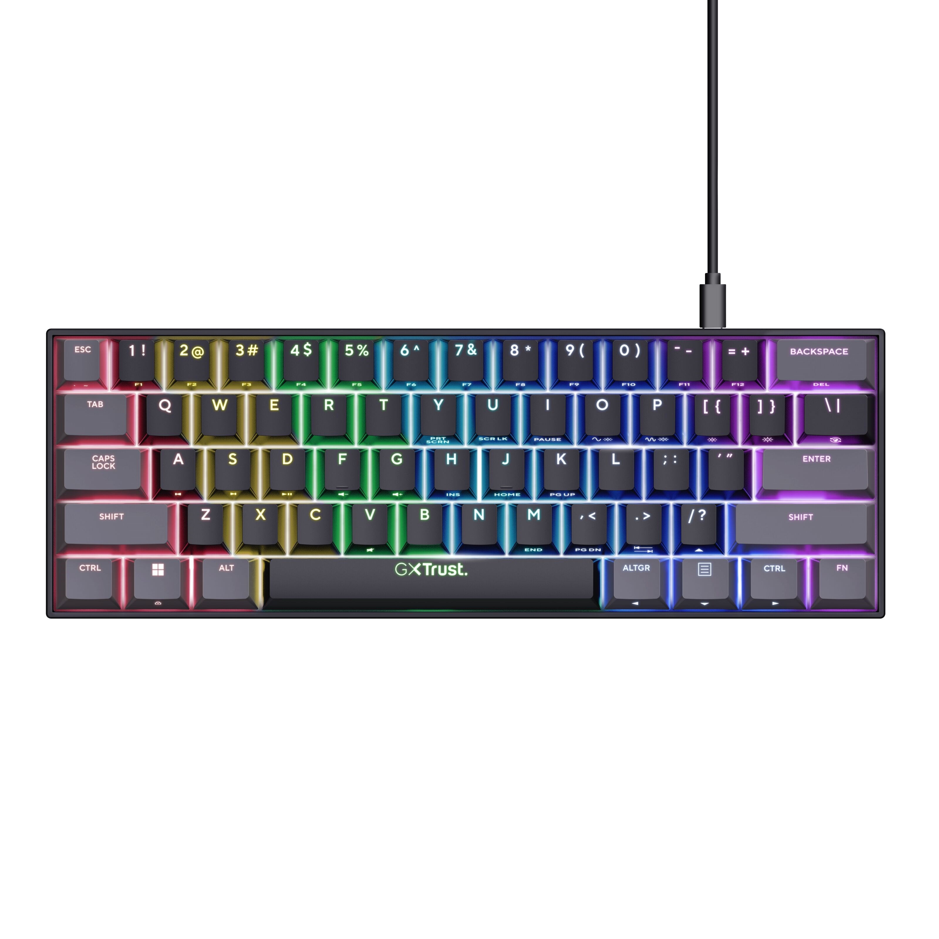 Trust Acira GXT867 Tastatur 60 %