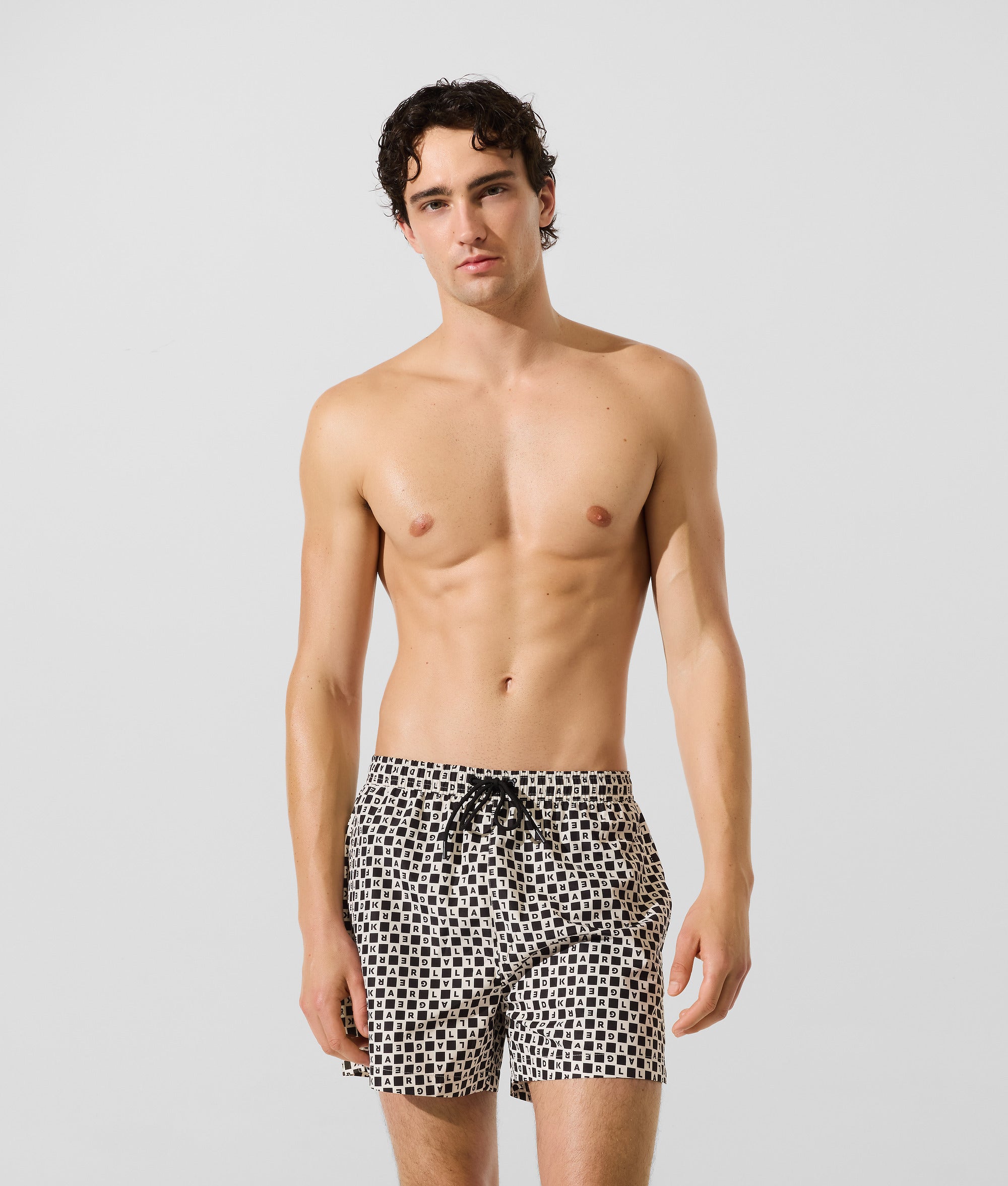 Geruite boardshorts