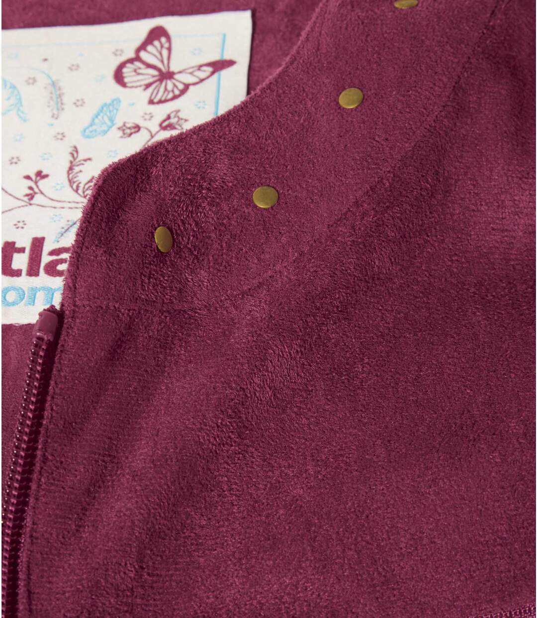 Veste Zippée en Suédine
