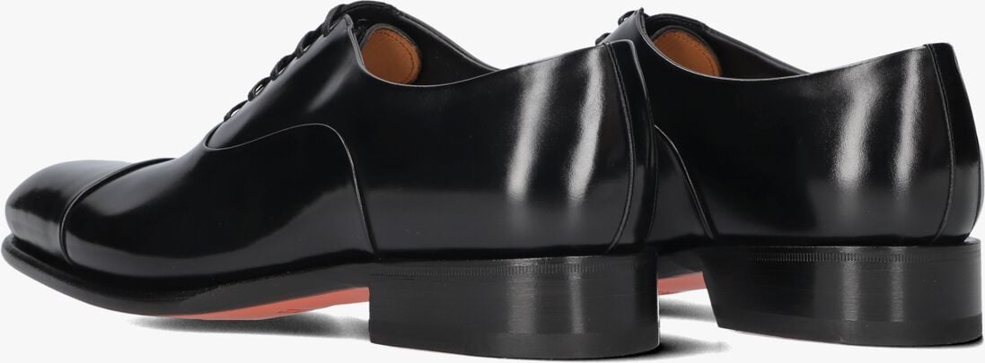 zwarte santoni nette schoenen 12621