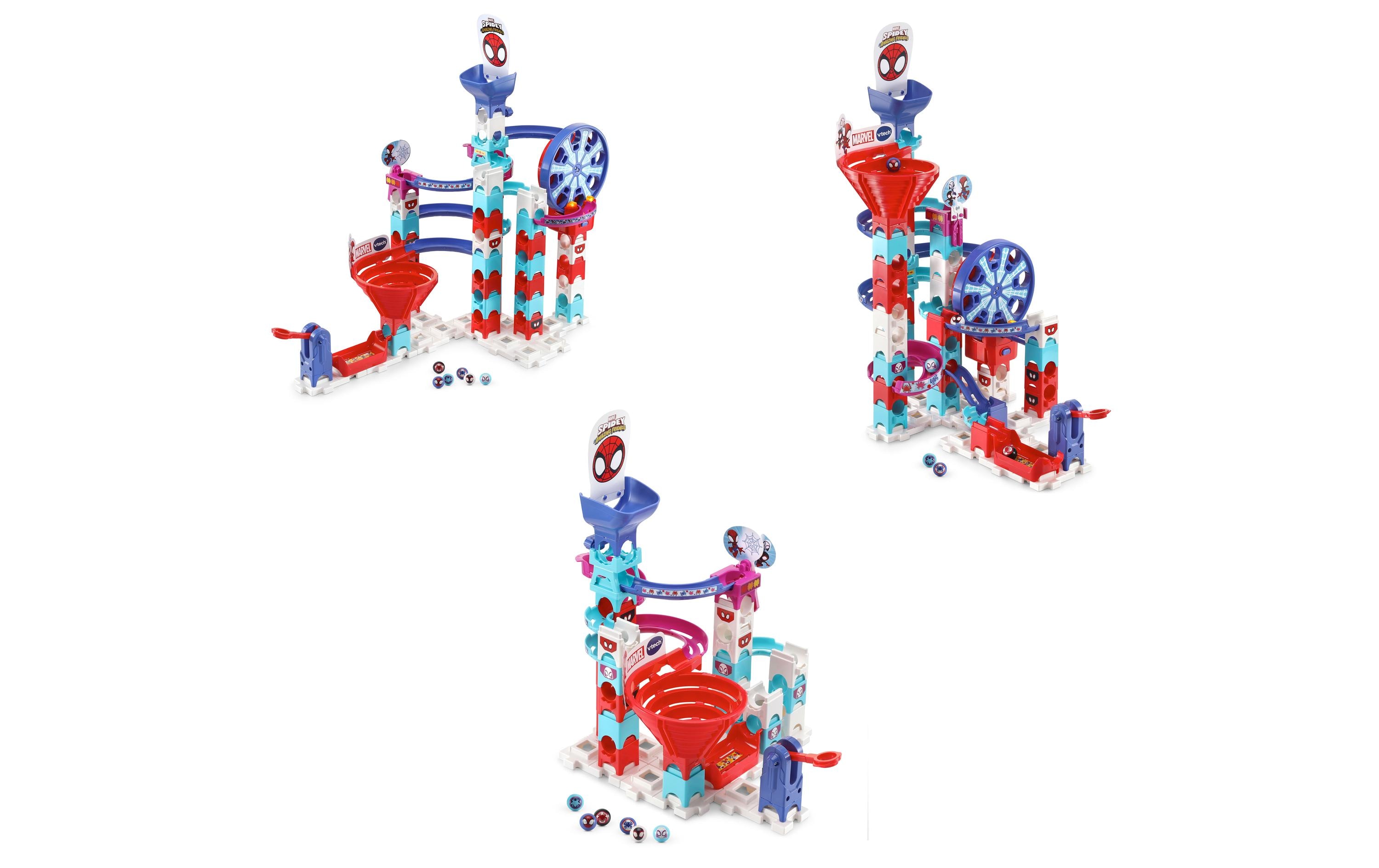 Kugelbahn Marble Rush – Spidey Super Spin ChallengeInteraktives Kugelbahn-Set