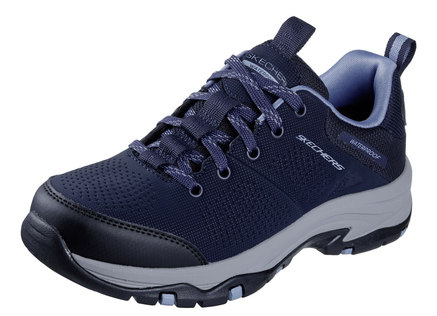 SKECHERS, wetterfeste Damen-Schnürschuhe, mit Klimamembrane