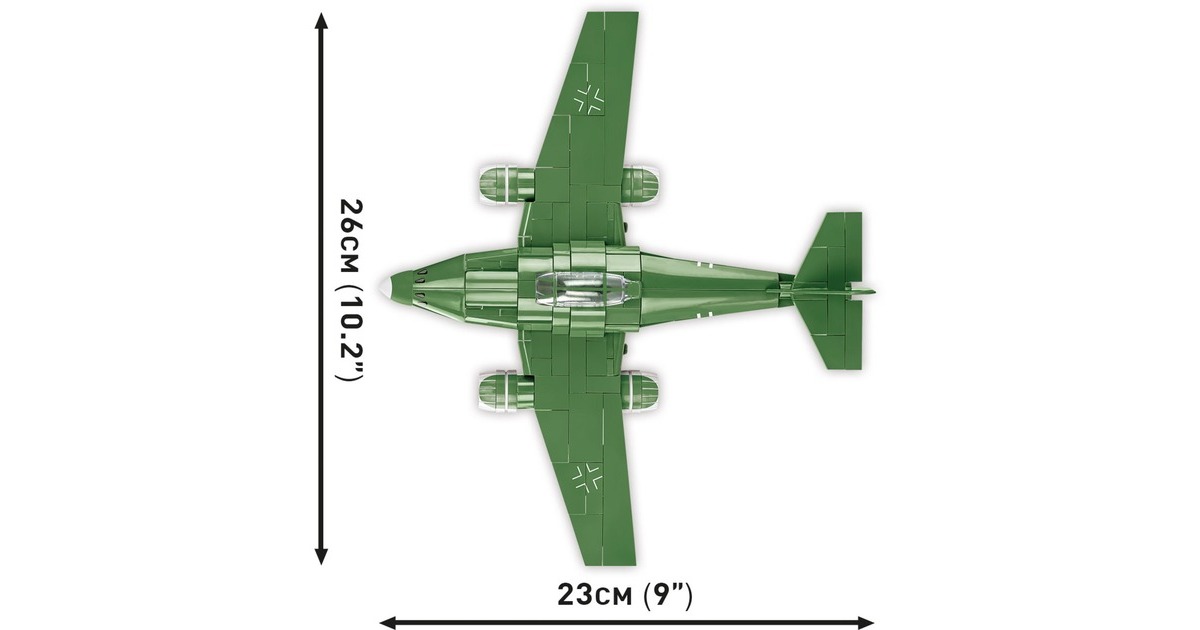 COBIHistorical Collection - Messerschmitt Me262 Constructiespeelgoed  (Schaal 1:48)
