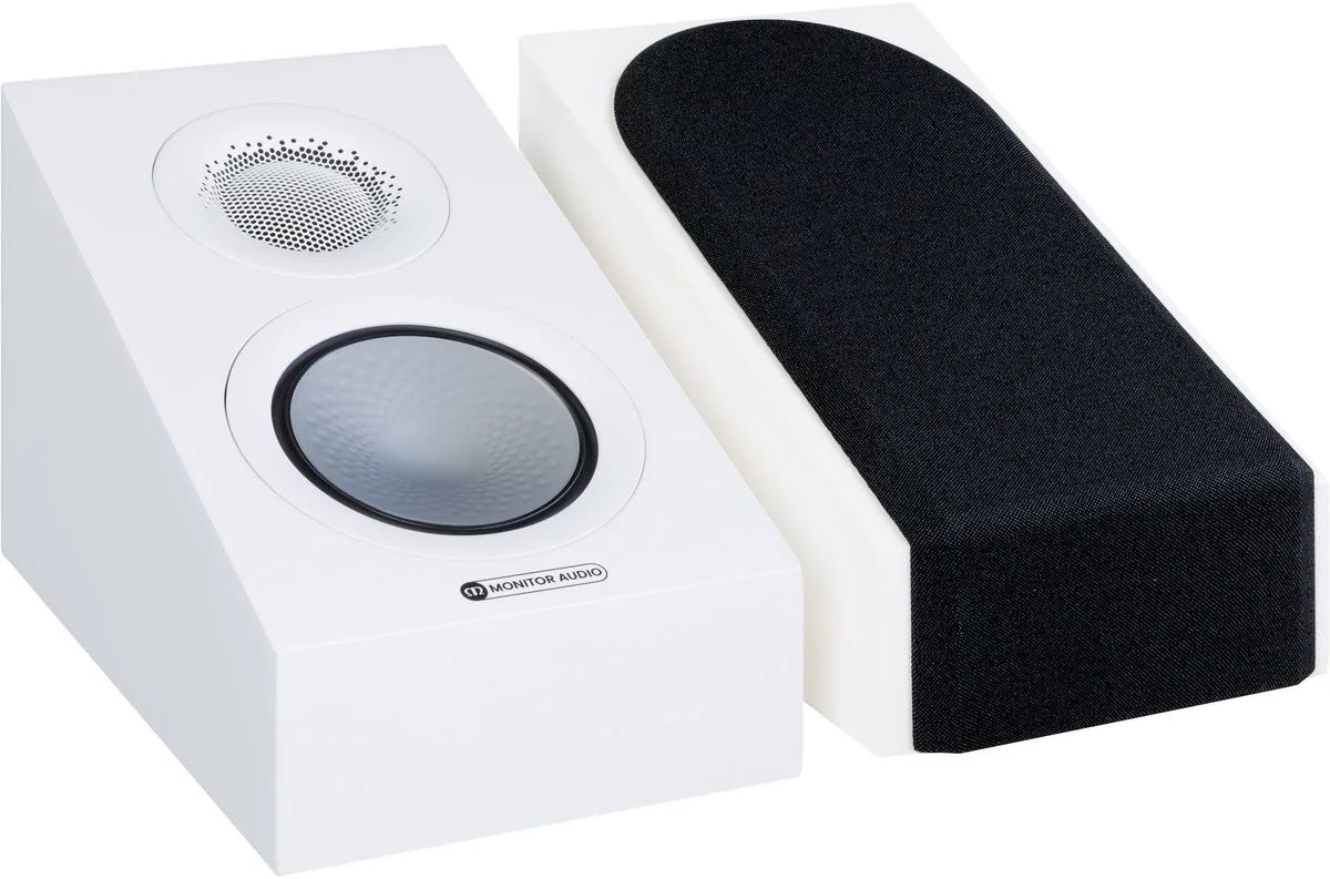 Monitor Audio Silver AMS 7G Blanc satin (la paire) Enceintes Atmos