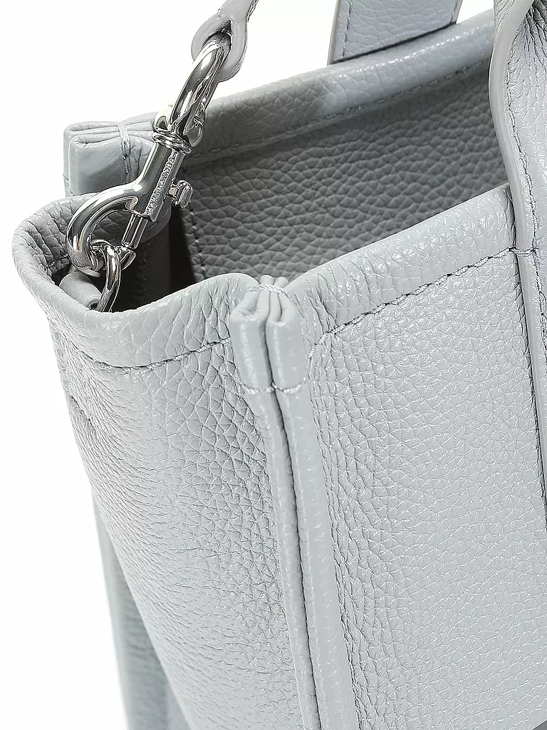 MARC JACOBS Ledertasche - Tote Bag THE MEDIUM TOTE BAG LEATHER grau