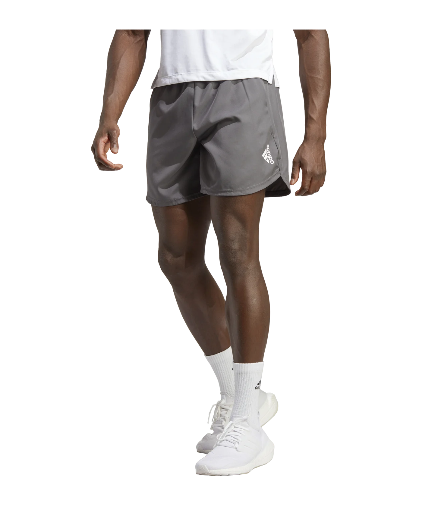adidas D4M Short Grau Weiss