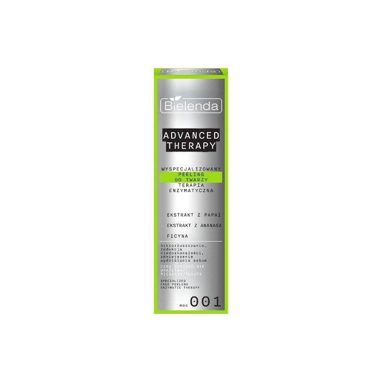 Bielenda Advanced Therapy Spezialisierte peeling -Enzymtherapie 001 Stärke 30 ml
