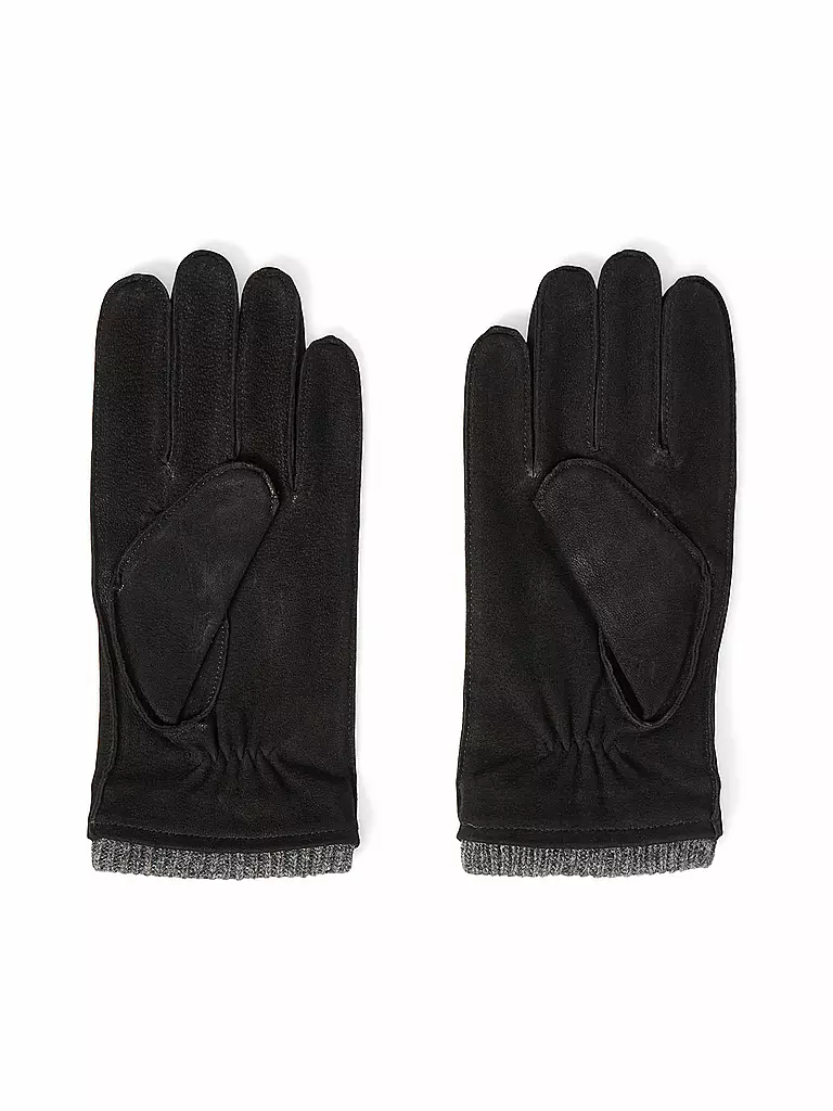 POLO RALPH LAUREN Lederhandschuhe schwarz