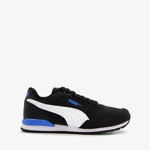 Puma ST Runner V3 kinder sneakers zwart/blauw