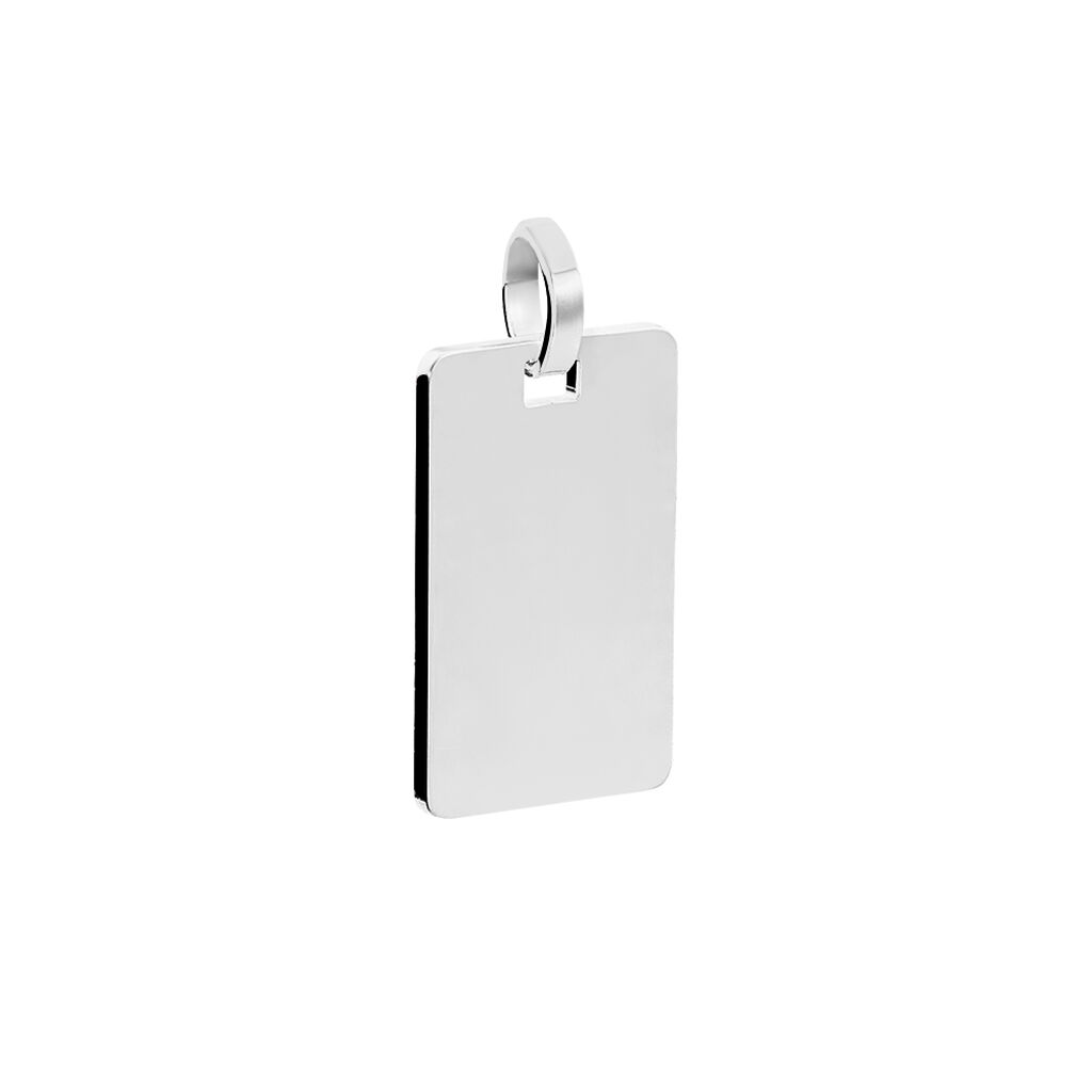 Pendentif Tao Argent Blanc
