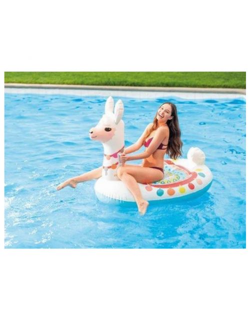 Intex Cute Llama Ride-On - Luchtbedden - 135x94x112 cm