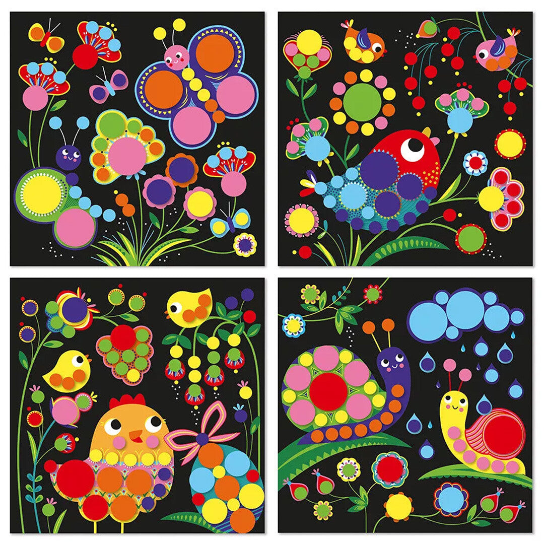 Janod atelier knutselset ronde stickers