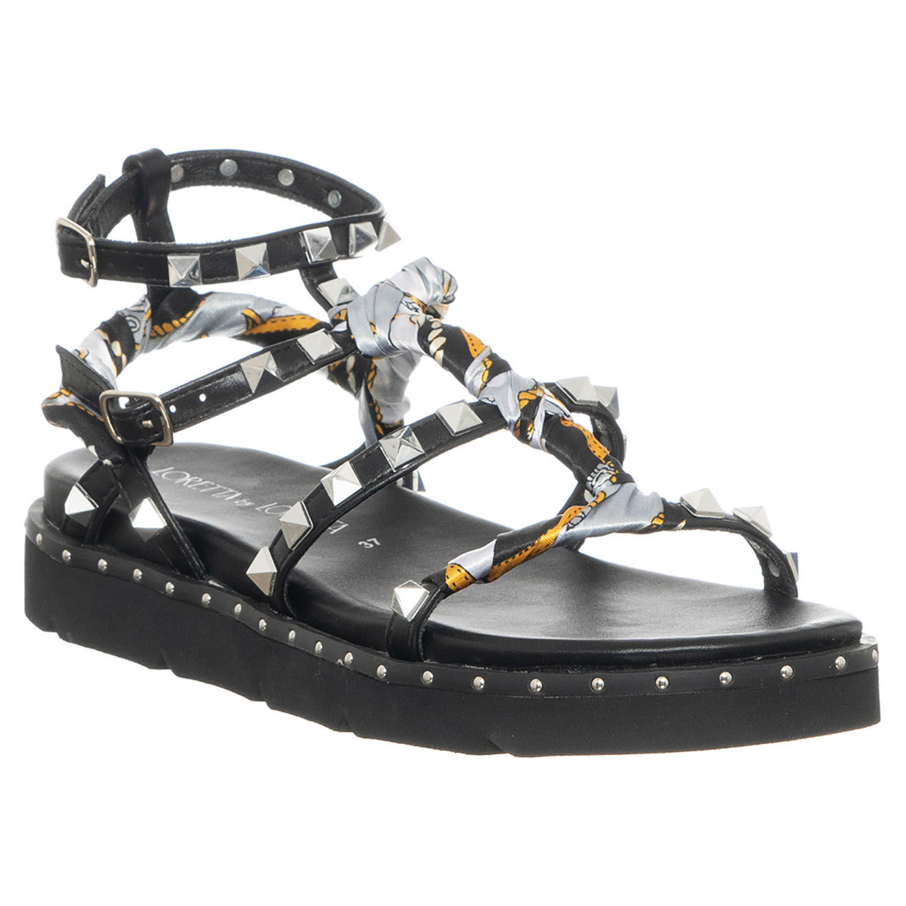 Loretta by Loretta Sandales Plateforme Luisa noires