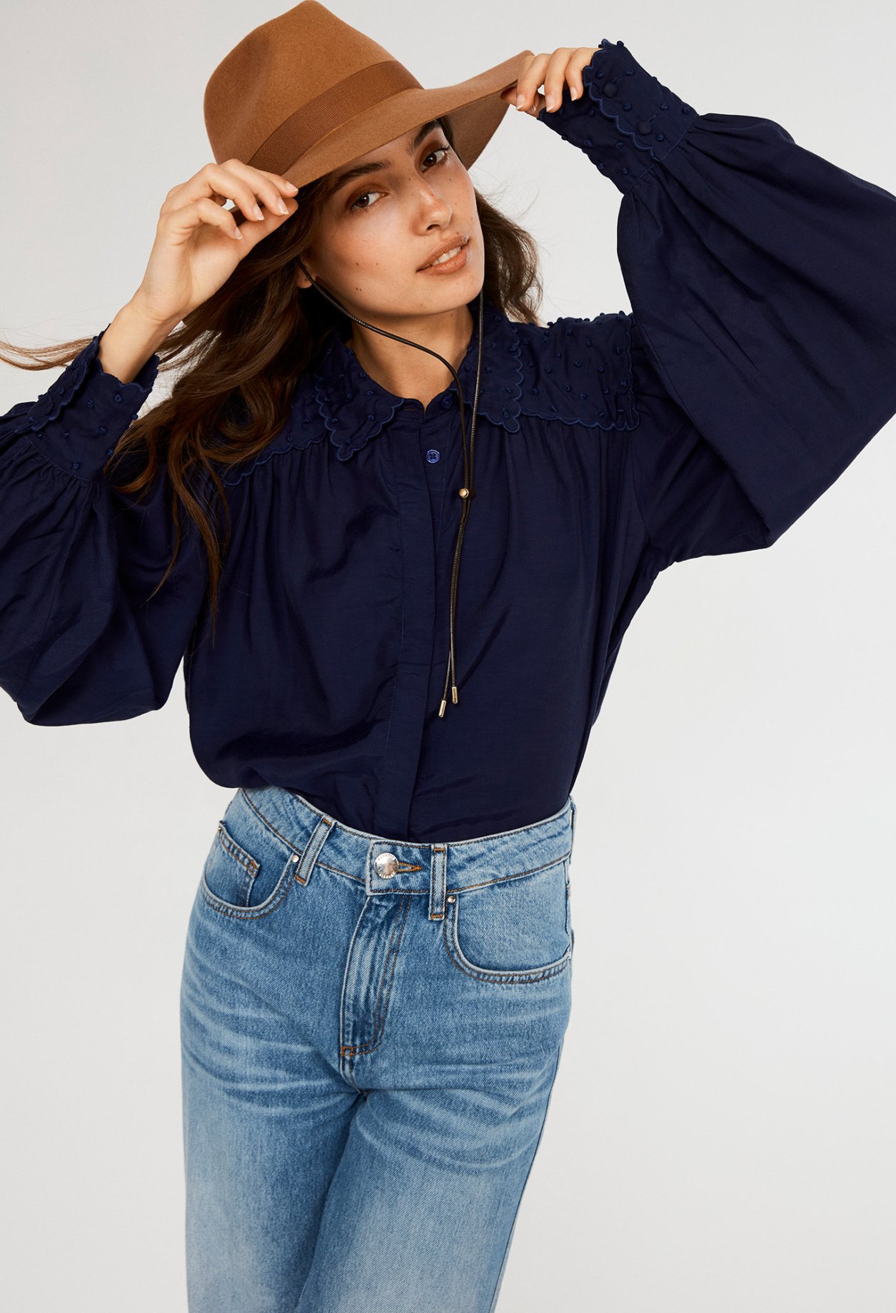 Blouse fluide
