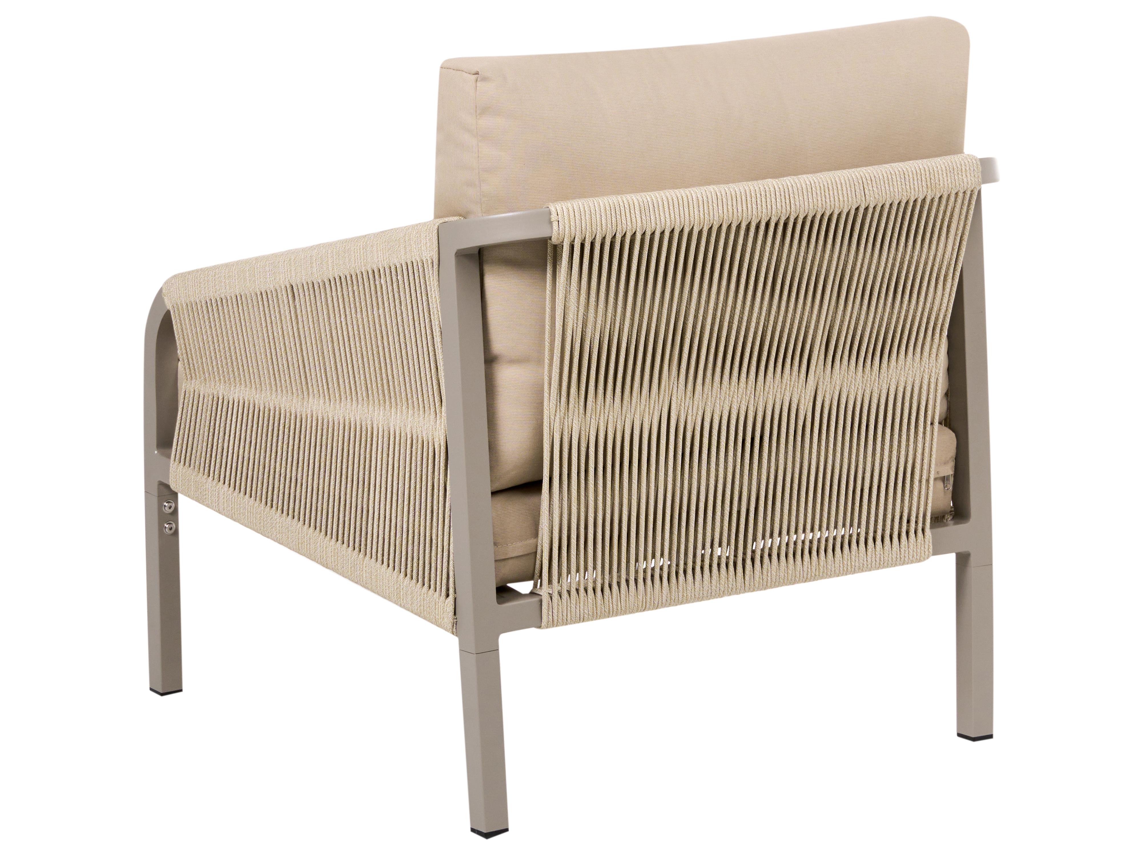 Loungeset met tafel 5-zits MURATO Metaal Beige