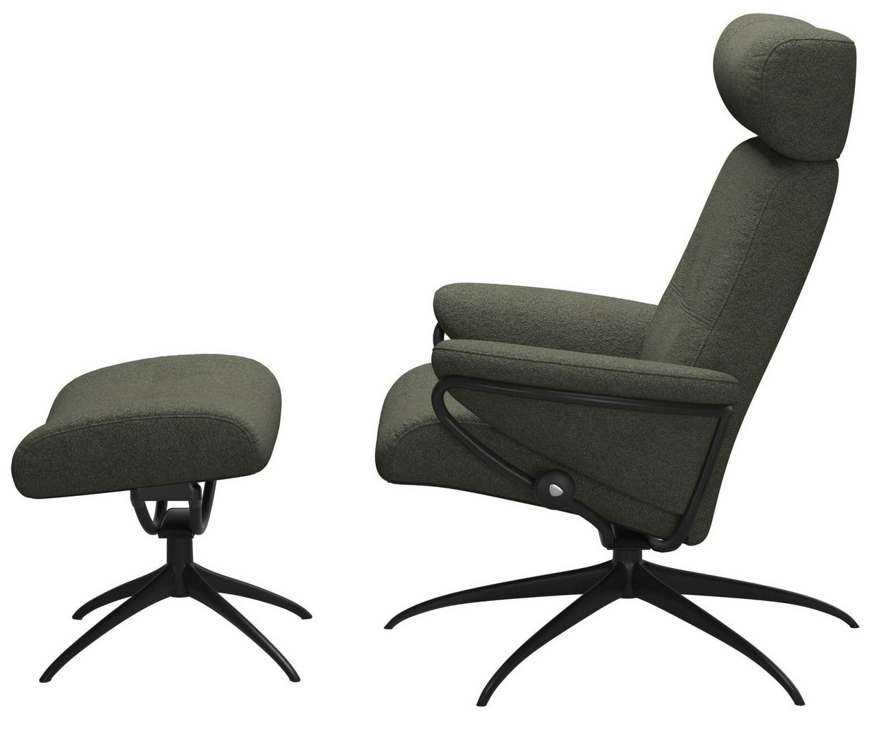 Stressless Einzelsesselset mit Kopfstütze BERLIN