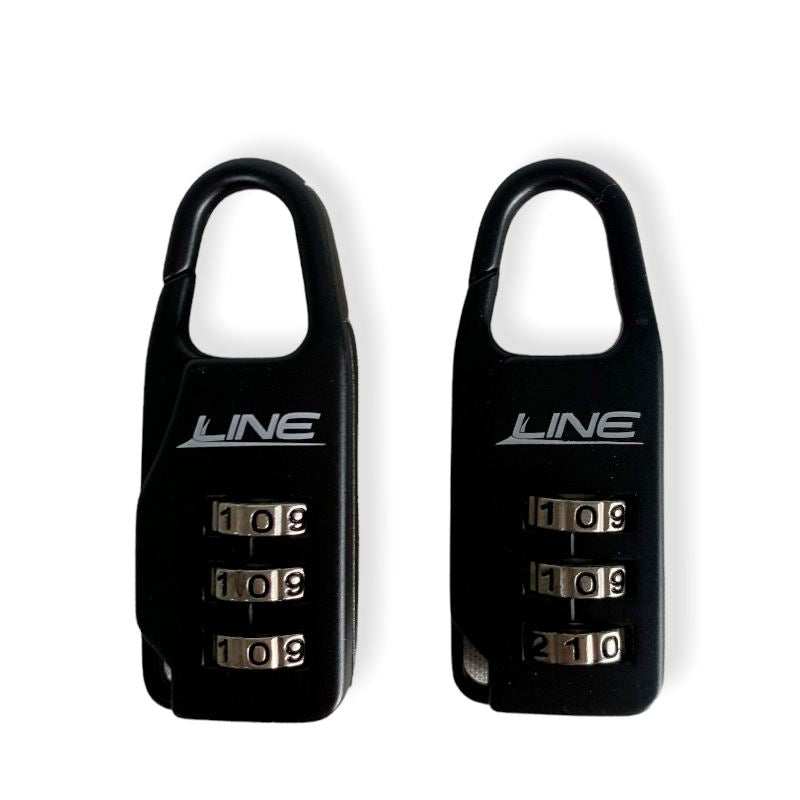 Line Travel Accessoires Duo Cijferslot Zwart