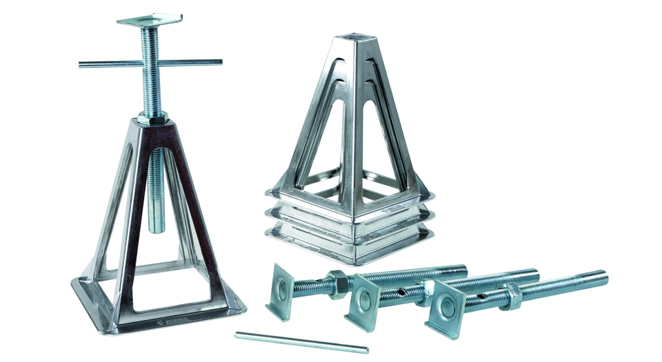 Stützbock-Satz ALU JACKS