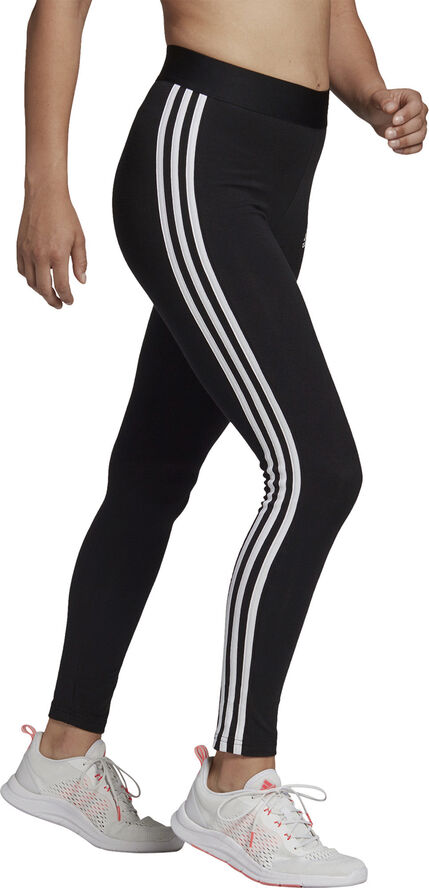 adidas LOUNGEWEAR Essentials 3-Stripes leggings Sort